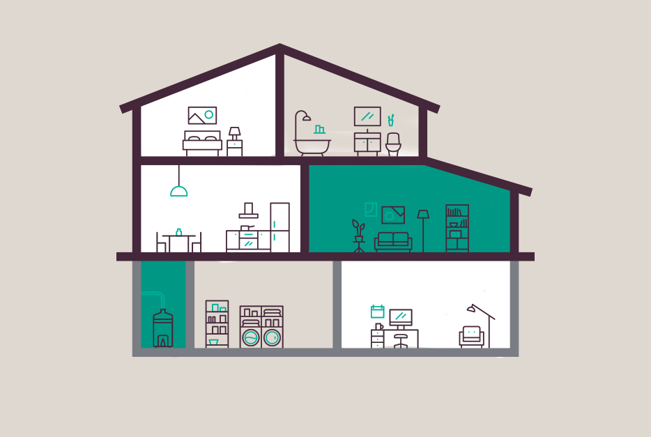 House layout graphic