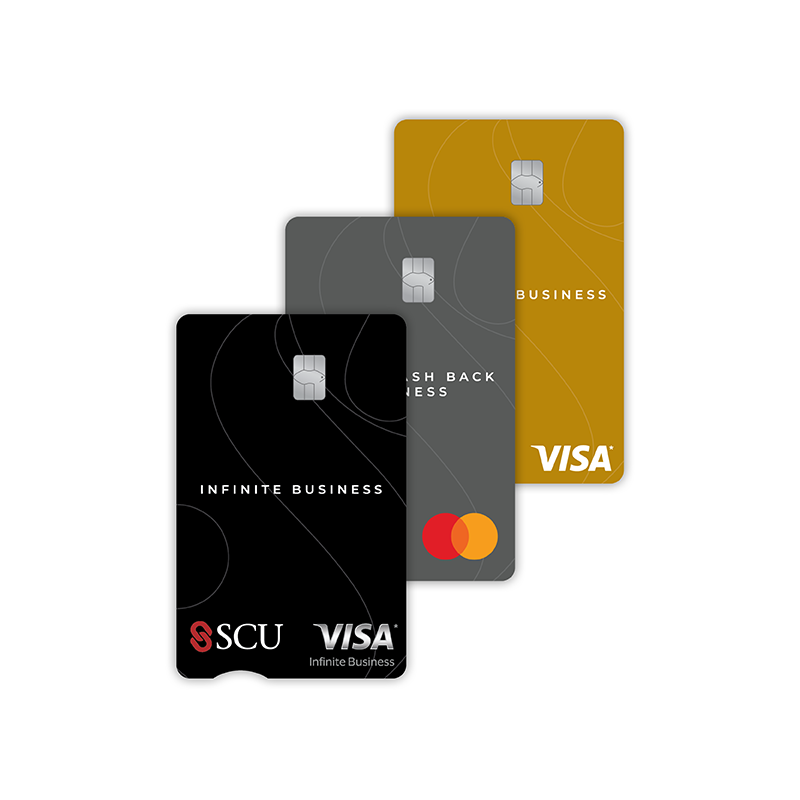 3 SCU business credit cards