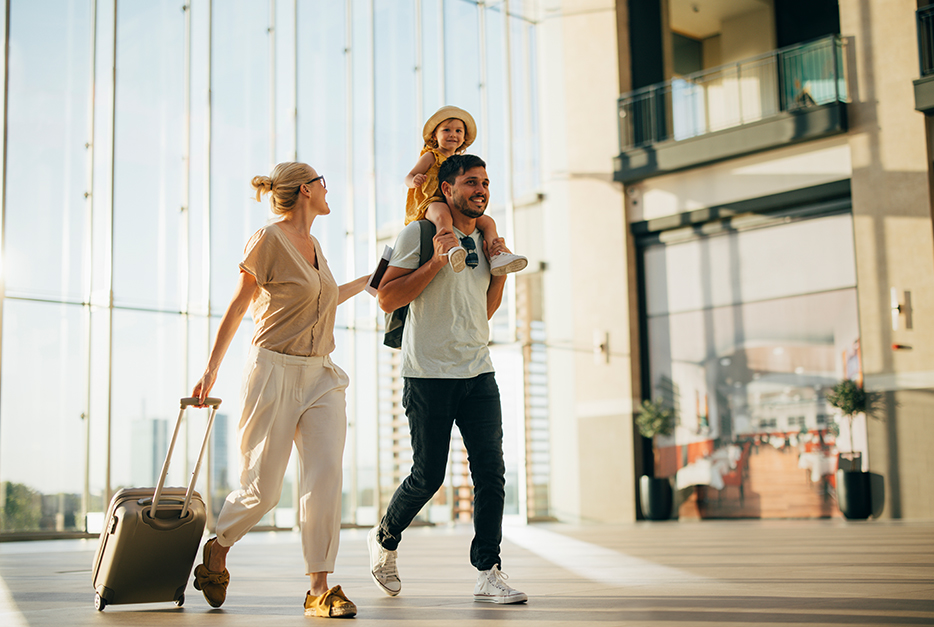 Family travelling