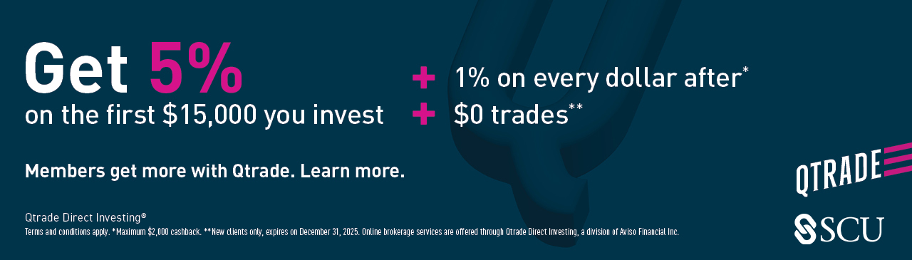 Get 5% on the first $15,000 you invest. Limits apply.